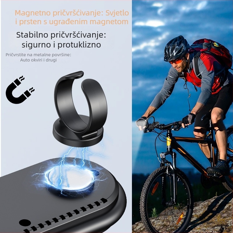 CX LED stolna lampica s ugrađenom baterijom, kompaktna magnetska čitačka lampica, ABS sjenilo, CRI ≥90, gumb za uključivanje, moderan minimalistički stil, noćna svjetlost