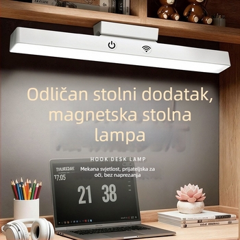 LED stolna lampa s zaštitom vida, dodirno upravljanje, ugrađena baterija, 5W, CRI 80-89