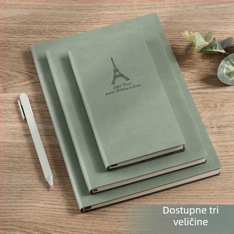 Xin Qingyan bilježnica – koža imitacija, ljepilno vezivanje, Daolin papir, 200 stranica