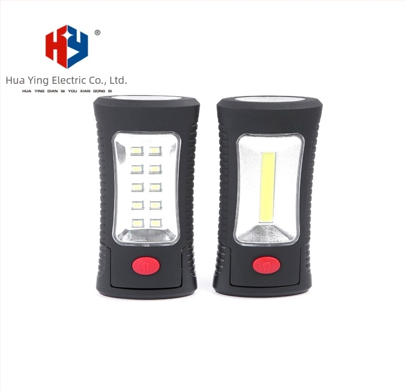 COB višestruko ručno napajano LED radno svjetlo (Izvor svjetla: COB; Napajanje: ručno napajano; Baterija: 3x AAA; Doseg: 50–100 m)