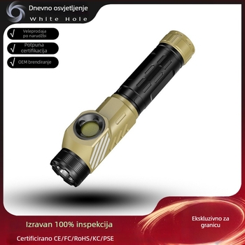 Magnetska višenamjenska kutna LED svjetiljka, 10W, 5000mAh baterija, 360° rotacija, vodootporna, domet 500 m