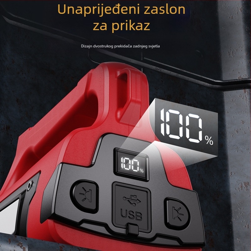 Prijenosna dvostruka tražilica s Type-C punjenjem, 15–30W, baterija 8000–15600 mAh, domet iznad 500 m