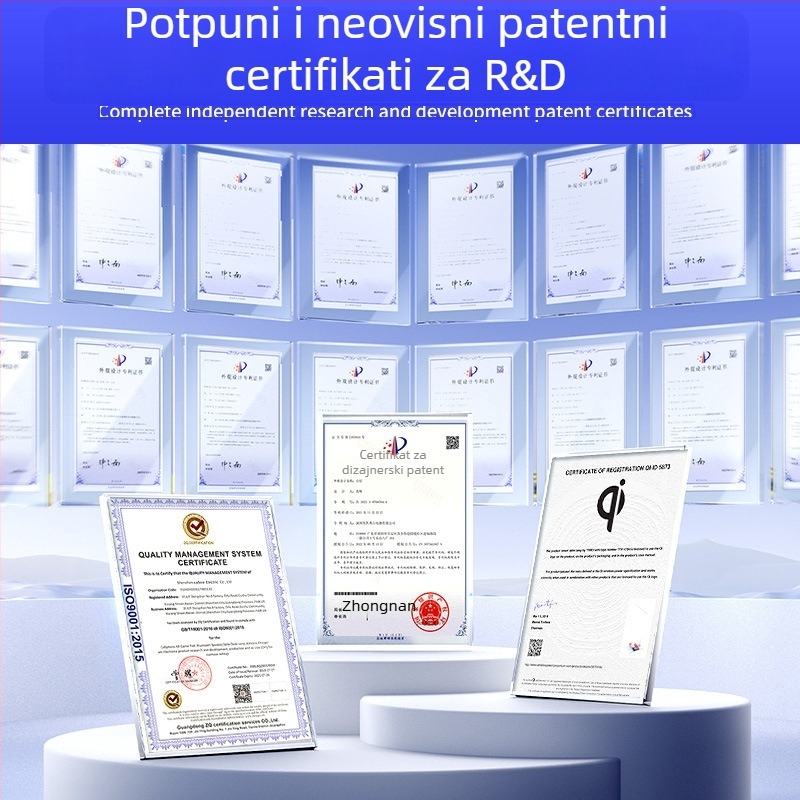 Stolna lampa s zaštitom očiju, sklopivi držač za telefon, bežično punjenje, USB napajanje, dodirni prekidač, za čitanje i pisanje