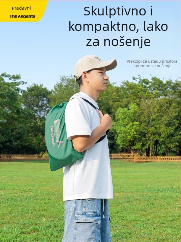 Naduvavajuća vanjska sofa s funkcijom naginjanja i spavanja, kapacitet 1-2 osobe, Oxford platno, ručna pumpa — Primitive ancients