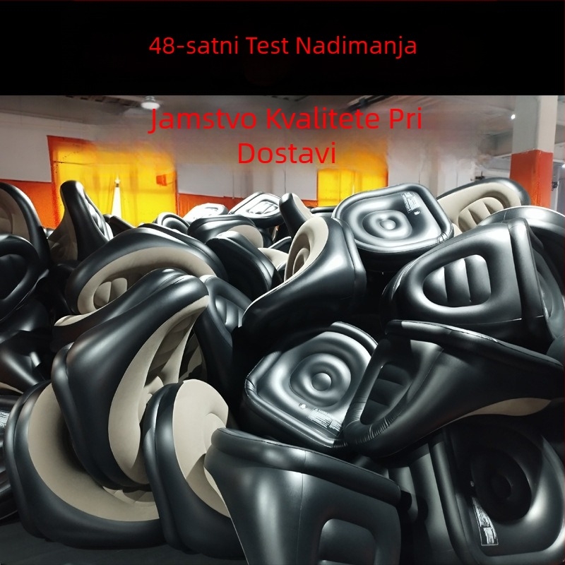 Naduvani fotelj s PVC flockom, model Y-5056, stil sekcijski kauč, težina 2,11 kg