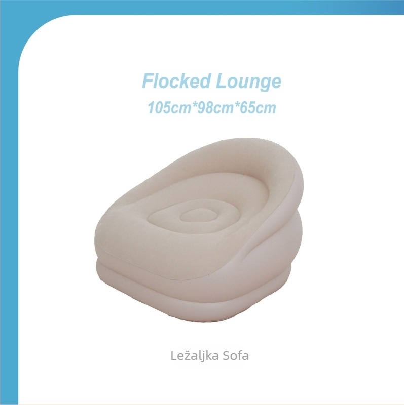 Jilong napuhujuća sofa – PVC površina, težina 2 kg, nosivost 150 kg, podrijetlo Jiangsu, licencirana privatna marka
