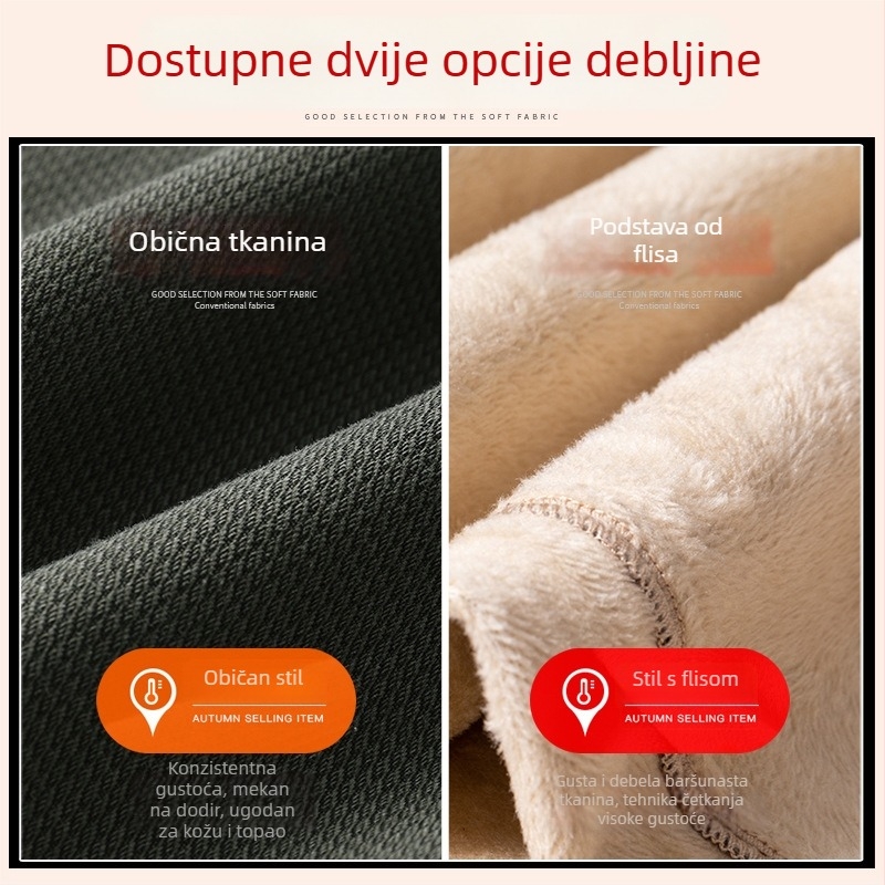 Muške casual hlače, ravni kroj, Lyocell 62,3% tkanina, zip zatvaranje, srednji struk