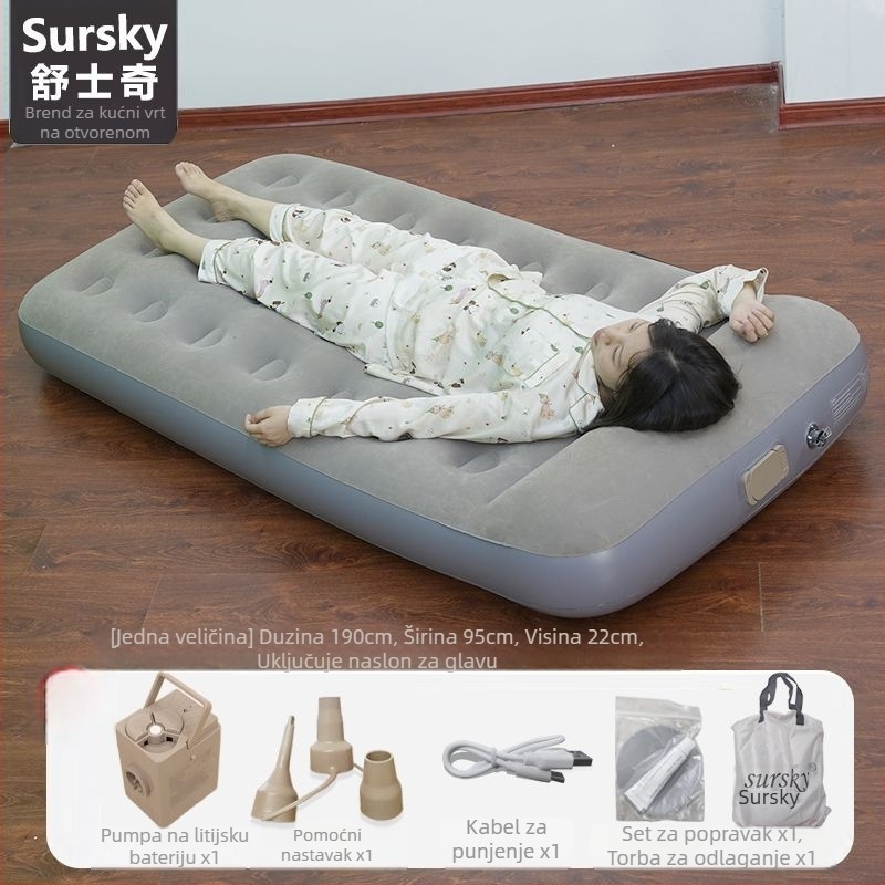 Potpuno automatska napuhiva postelja za kampiranje, površina od kompozitne tkanine, brend Fenzhi