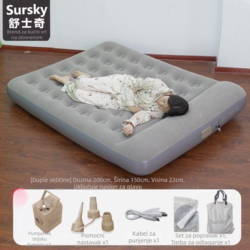 Potpuno automatska napuhiva postelja za kampiranje, površina od kompozitne tkanine, brend Fenzhi