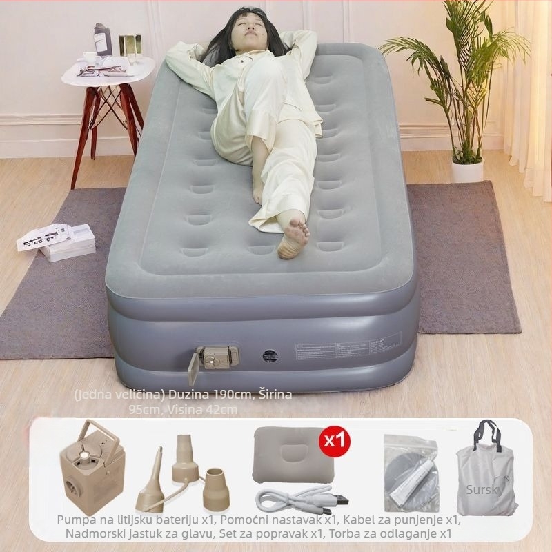 Potpuno automatska napuhiva postelja za kampiranje, površina od kompozitne tkanine, brend Fenzhi