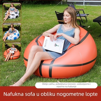 Naduvani kauč - sferni oblik, moderni minimalistički stil; PVC debljina 0,25 mm; težina 850 g; model 91112; pogodno za odrasle