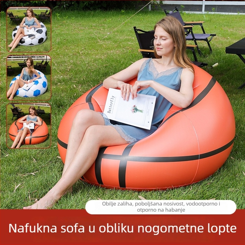 Naduvani kauč - sferni oblik, moderni minimalistički stil; PVC debljina 0,25 mm; težina 850 g; model 91112; pogodno za odrasle