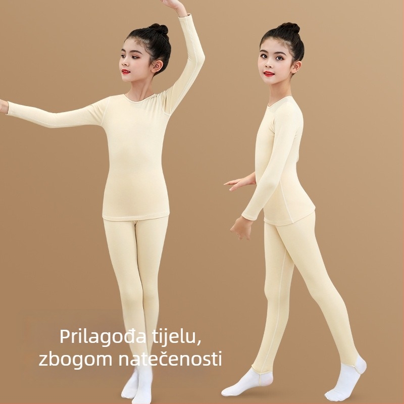 Dječji velvet bazni top - okrugli izrez, bez kapucije, 40% viskozna, Zhubalin, za uzrast 3–8 godina