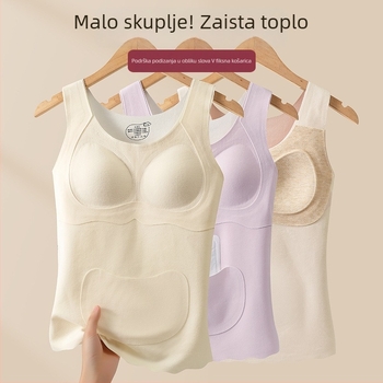 Djevojački bešavni topli gornji dio s kašmirom i svilom murve
