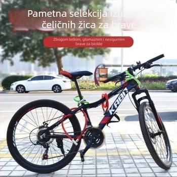 Protivrezno zaključavanje za električne bicikle i vrata, čelični kabel-lanac, zaključavanje protiv krađe (Broj proizvoda: j3KtzwSZ; Model: Default Option; Marka: Other; Stil: American Style)