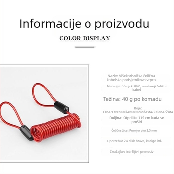 Planinska kaciga za bicikl — teleskopska elastična užad i brava kacige, PVC+čelična žica, model TXS, moderni minimalistički stil