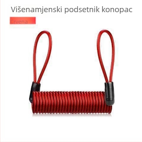 Planinska kaciga za bicikl — teleskopska elastična užad i brava kacige, PVC+čelična žica, model TXS, moderni minimalistički stil