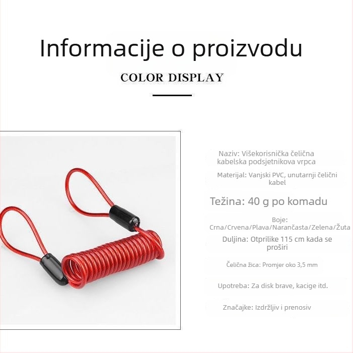 Planinska kaciga za bicikl — teleskopska elastična užad i brava kacige, PVC+čelična žica, model TXS, moderni minimalistički stil