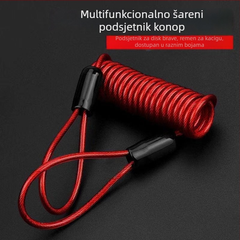 Planinska kaciga za bicikl — teleskopska elastična užad i brava kacige, PVC+čelična žica, model TXS, moderni minimalistički stil