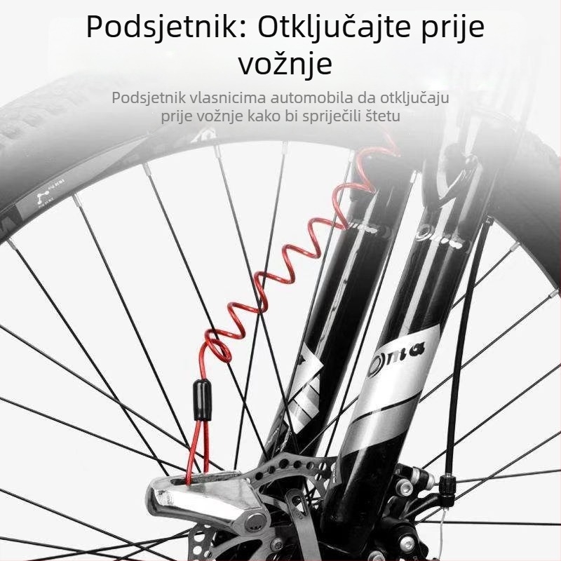 Planinska kaciga za bicikl — teleskopska elastična užad i brava kacige, PVC+čelična žica, model TXS, moderni minimalistički stil