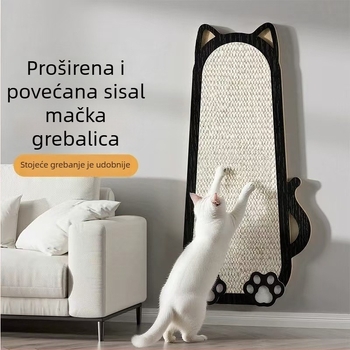 Juta zidni greben za mačke, crtani stil, zaštita kauča, brend Chong Duoduo