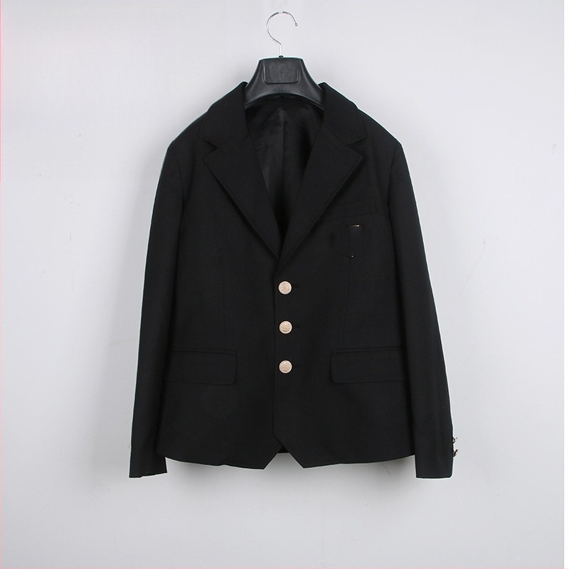 CAMPURE ženski mali sako-kostim, poliester, rever, dugi rukavi, školski stil