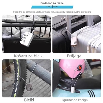 Brava za kacigu motocikla – čelični kabel, model SL-GS, marka Shouli, prilagodba dostupna, moderni minimalistički stil