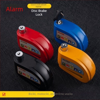Alarmni disk-ključ s alarmom za motocikle, bicikle i električne romobile • Model D02 • Materijal: aluminijeva legura • Težina: 281 g • Ovlaštena privatna marka: Da • Stil: Lagani luksuz