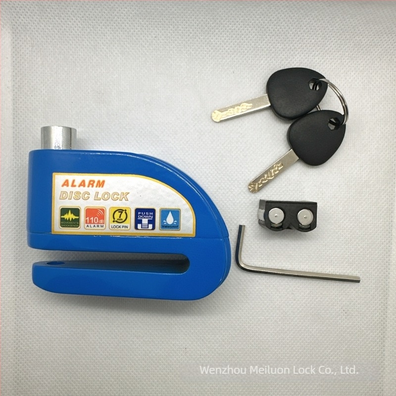 Alarmni disk-ključ s alarmom za motocikle, bicikle i električne romobile • Model D02 • Materijal: aluminijeva legura • Težina: 281 g • Ovlaštena privatna marka: Da • Stil: Lagani luksuz