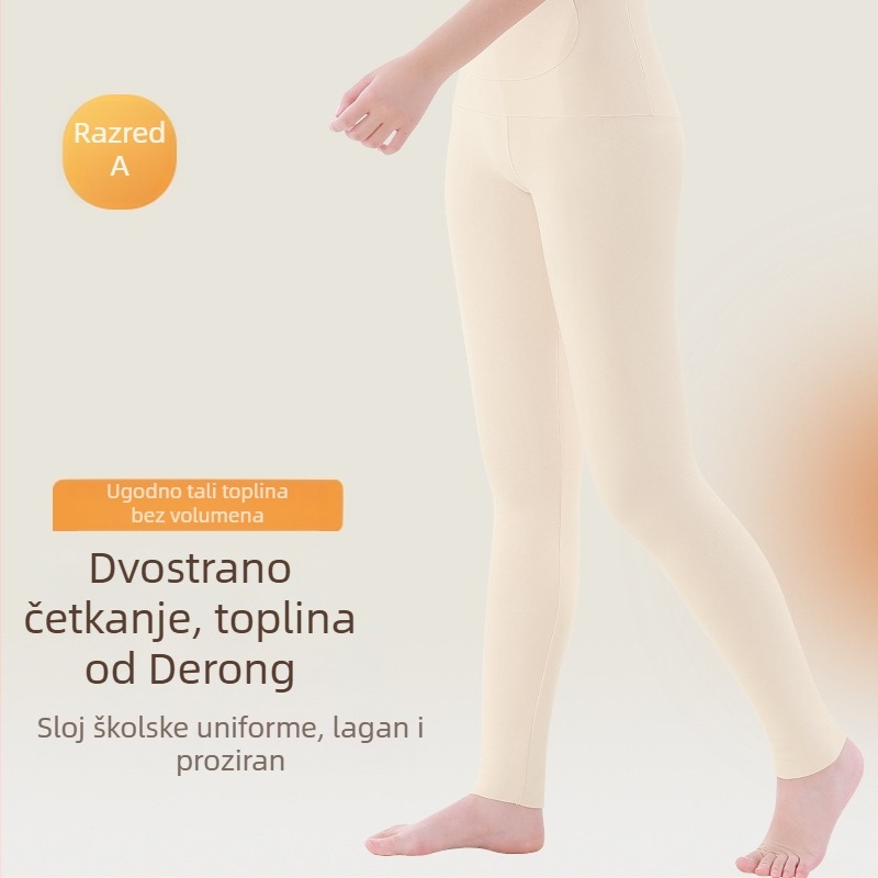 Termalne legice za djevojčice | 86,5% poliester, 13,5% elastan | Jesen zima | Za djecu stariju od 8 godina (iznad 140 cm)