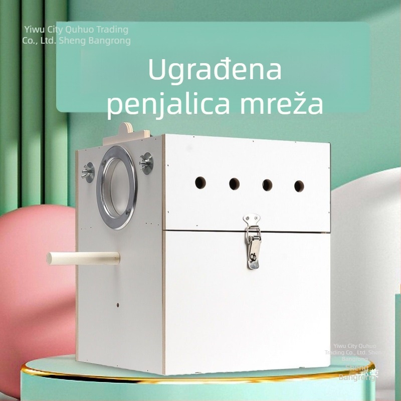 Vertikalna kutija za uzgoj papiga s gnijezdom, plastična, marka Shengbangrong, model AL, izravna opskrba preko granice