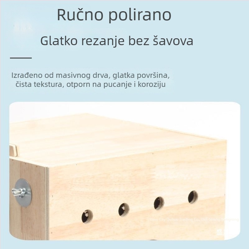 Vertikalna kutija za uzgoj papiga s gnijezdom, plastična, marka Shengbangrong, model AL, izravna opskrba preko granice