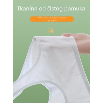 Pamučni grudnjak za djevojčice u fazi razvoja, učenice srednje škole, veće veličine, tanak kroj
