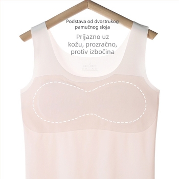 Potkošulja-stil grudnjaka za djevojčice, najlon, uzrast 9–13 godina, puna šalica, tanka oblikovana šalica, podstava od najlona