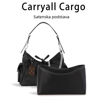Ohsheliy unutarnja podstava Carryall Cargo, model Satin-dark Warrior liner 1; kapacitet ispod 20 L; materijal: poliester; prozračna, vodootporna, ultra lagana, otporna na trošenje; podstava: poliester-pamuk.