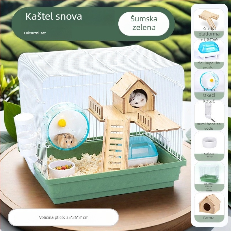 Osnovni set kaveza za hrčka — metalni kavez, za hrčka, marke Other, bez uvoza