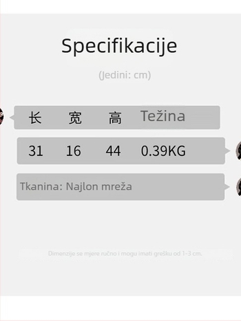 Školska torba s motivom morskog psa, najlon, kapacitet 20–35L, naramenice s zračnim jastučićem, ultralak