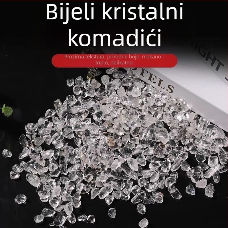 Demagnetizirajući kamen ukras – kristalni grub kamen, moderni minimalistički stil, kartonska ambalaža