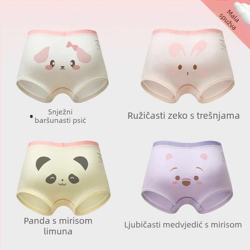 Dječje donje rublje, 93% pamuk, prozračan, unisex, za djecu 3–8 godina, Kategorija A