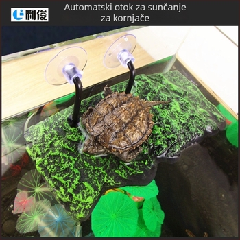 Plutajuća platforma za kornjače za sunčanje – ekološki pjenasti materijal, za penjanje i sunčanje, težina 500 g