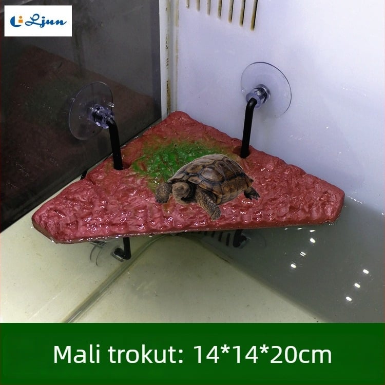 Plutajuća platforma za kornjače za sunčanje – ekološki pjenasti materijal, za penjanje i sunčanje, težina 500 g