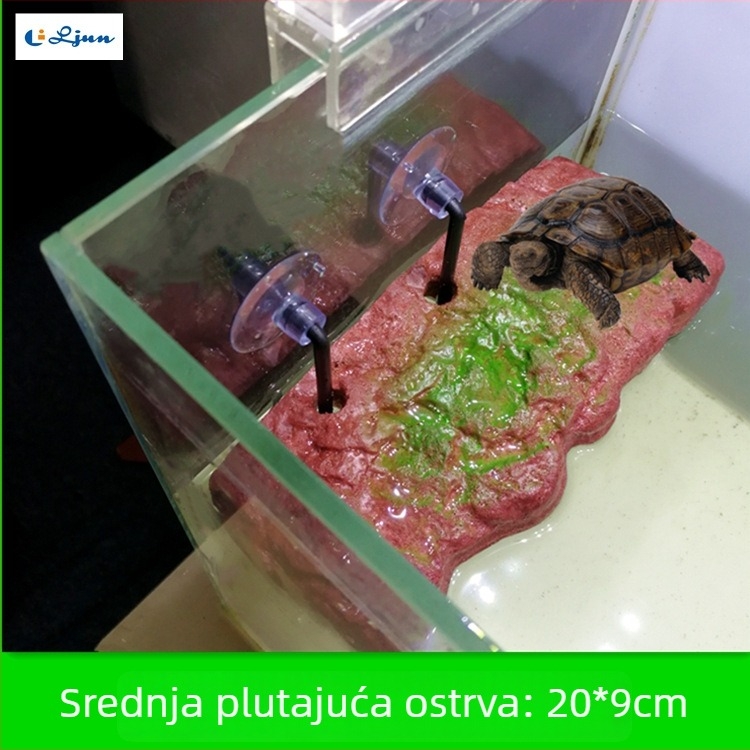 Plutajuća platforma za kornjače za sunčanje – ekološki pjenasti materijal, za penjanje i sunčanje, težina 500 g