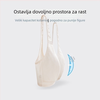 Bešavni grudnjak od modala za tinejdžerice, s pamukom u podlozi, pune košarice, tanko oblikovane čašice, dišući i udoban