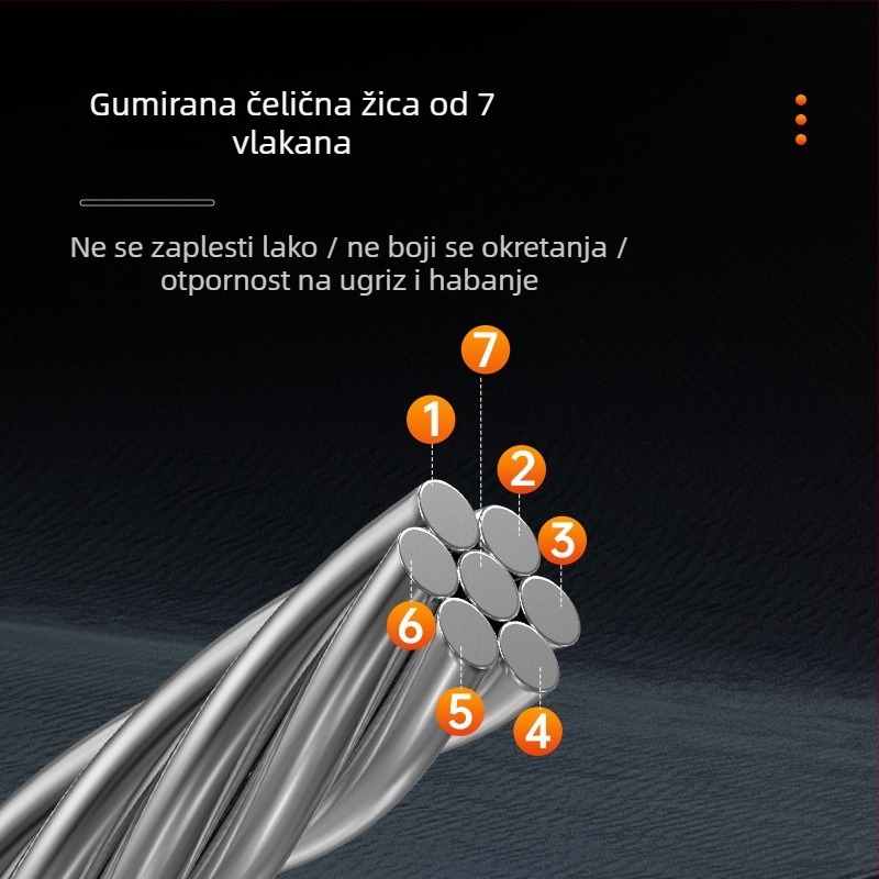 Žičani ribolovni udica s dvostrukim udicama, prethodno vezana za velike ribe, pogodna za bijelu pomfret i crvenu pomfret
