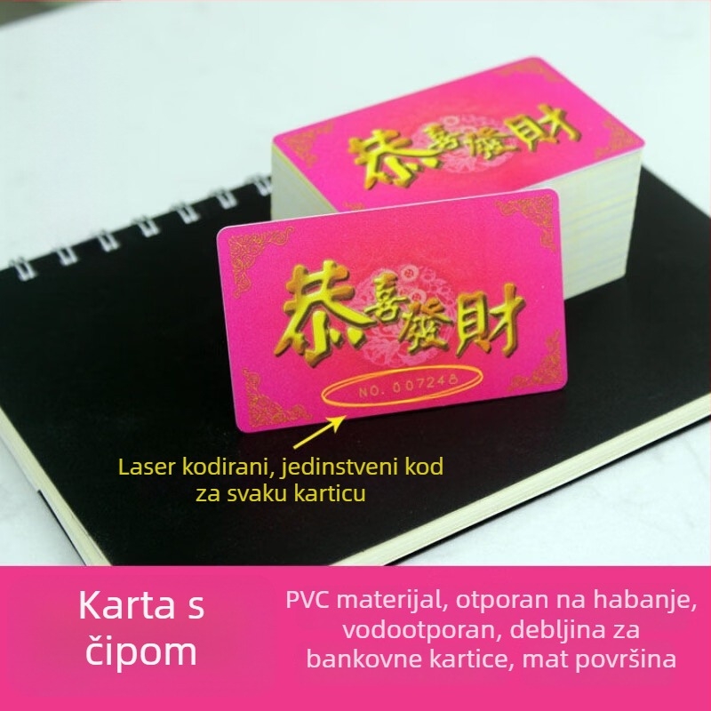 Set žetona i kartica za Mahjong, melamin, bez nominalne vrijednosti, plastični protuklizni žetoni, prilagodljivo za sobe za šah i karte
