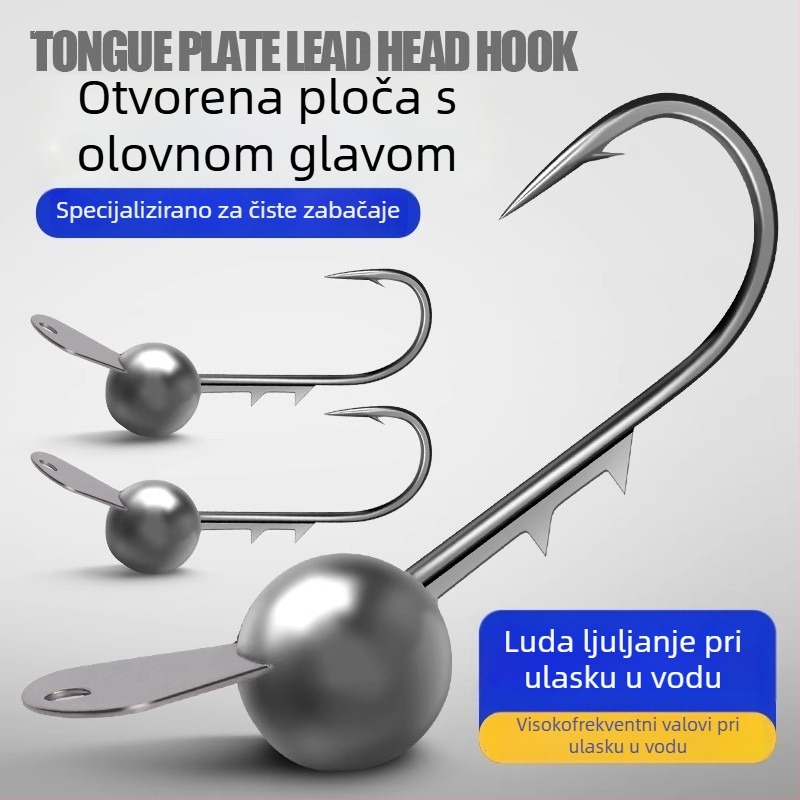 Kuka s olovnom glavom, Model 1, Podrijetlo Hefei, Anhui, pogodno za ribolov u oceanu, rijekama, jezerima i potocima