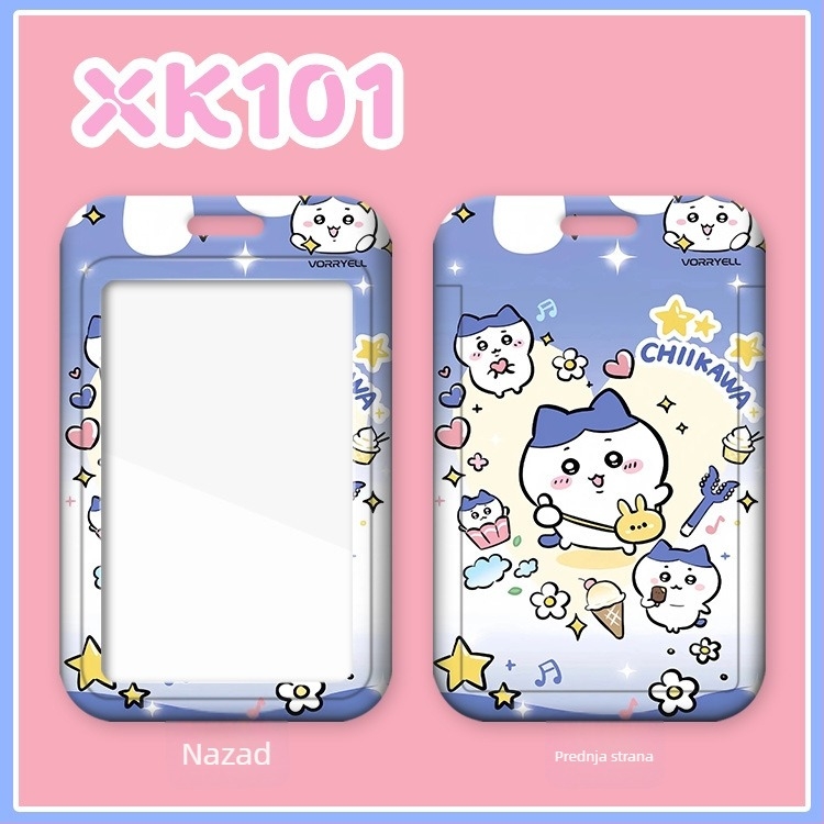 Držač kartica Fu detective, ABS, crtani stil