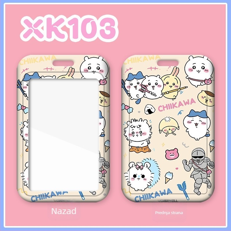 Držač kartica Fu detective, ABS, crtani stil