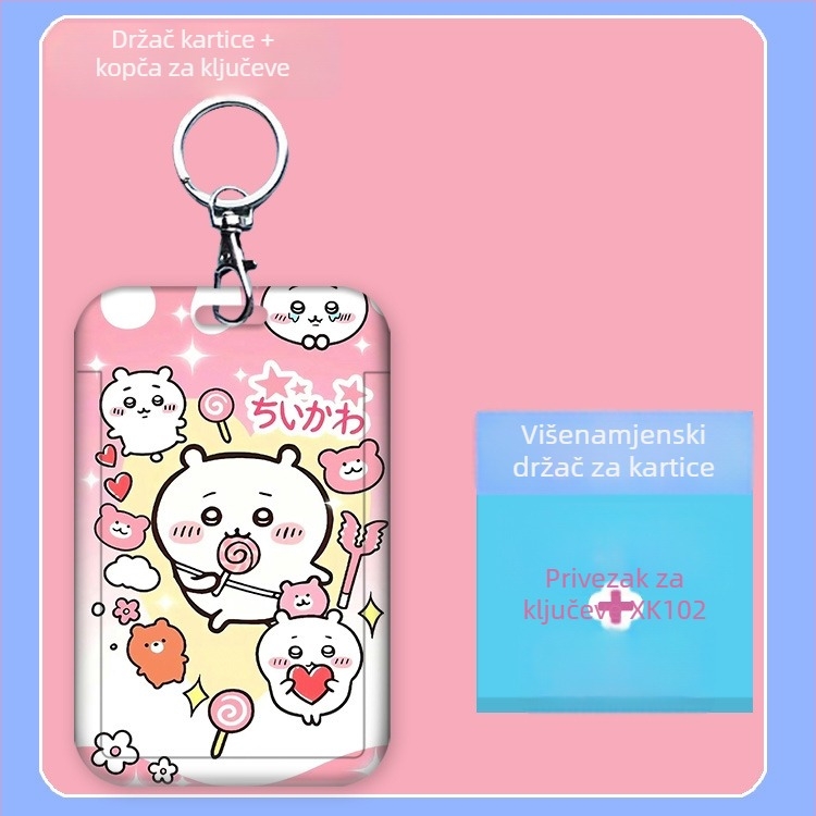 Držač kartica Fu detective, ABS, crtani stil