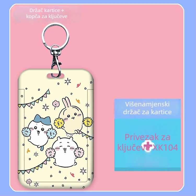 Držač kartica Fu detective, ABS, crtani stil